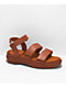 Vans x Textured Waves Colfax Bombay Brown Strap Sandals - Thumbnail image 1 of 4