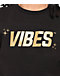 Vibes Black T-Shirt - Thumbnail image 2 of 2
