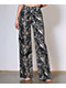 Vibrant Dark Wood Camo High Rise Wide Leg Jeans - Thumbnail image 1 of 3