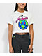 Vibras by J Balvin Para Mi Gente White Crop T-Shirt - Thumbnail image 1 of 2