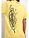 Vitriol Airbrushed Fly Yellow T-Shirt - Thumbnail image 4 of 4