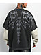 Vitriol Alien White & Black Wash 2fer Long Sleeve T-Shirt - Thumbnail image 2 of 4