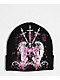 Vitriol Angel Dagger Black & Pink Beanie - Thumbnail image 1 of 2