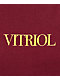 Vitriol Angelish Maroon T-Shirt - Thumbnail image 3 of 3