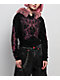 Vitriol Anya Black Faux Fur Crop Zip Hoodie - Thumbnail image 1 of 6