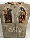 Vitriol Arches Green Boxy Zip Hoodie - Thumbnail image 3 of 7