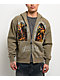 Vitriol Arches Green Boxy Zip Hoodie - Thumbnail image 1 of 7