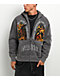 Vitriol Arches Grey Wash Zip Hoodie - Thumbnail image 1 of 8