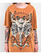 Vitriol Augusta Tan Mineral Wash T-Shirt  - Thumbnail image 2 of 3
