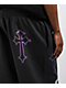 Vitriol Baggy Black Fleece Sweatpants - Thumbnail image 4 of 5