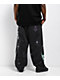 Vitriol Baggy Black Fleece Sweatpants - Thumbnail image 2 of 5