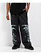 Vitriol Baggy Black Fleece Sweatpants - Thumbnail image 1 of 5