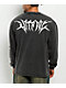 Vitriol Be Not Afraid Black Wash Long Sleeve T-Shirt - Thumbnail image 2 of 4
