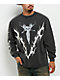Vitriol Be Not Afraid Black Wash Long Sleeve T-Shirt - Thumbnail image 1 of 4