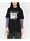 Vitriol Bixie Dark Voices camiseta de manga larga negra y rosa