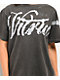Vitriol Blurred Flowers Vintage Grey T-Shirt - Thumbnail image 2 of 3