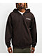 Vitriol Brutal Brown Zip Hoodie - Thumbnail image 2 of 3