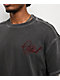 Vitriol Brutal Grey & Off White 2fer Long Sleeve T-Shirt - Thumbnail image 3 of 5