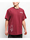 Vitriol Burial Maroon T-Shirt - Thumbnail image 2 of 5