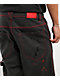 Vitriol Butcher Black & Red Canvas Pants - Thumbnail image 4 of 5