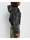 Vitriol Camden Black Wash Denim Crop Hooded Jacket - Thumbnail image 6 of 7