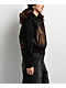 Vitriol Camden Cross Black Wash Crop Hooded Jacket - Thumbnail image 7 of 8