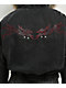 Vitriol Camden Cross Black Wash Faux Fur Crop Hooded Jacket - Thumbnail image 4 of 7