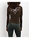 Vitriol Carter Brown Long Sleeve T-Shirt - Thumbnail image 2 of 4