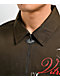 Vitriol Channel Brown Quarter Zip Work Shirt - Thumbnail image 4 of 7