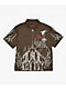 Vitriol Channel Brown Quarter Zip Work Shirt - Thumbnail image 6 of 7
