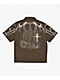 Vitriol Channel Brown Quarter Zip Work Shirt - Thumbnail image 7 of 7