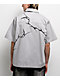 Vitriol Channel Grey Full  Zip Work Shirt - Thumbnail image 2 of 5