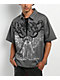 Vitriol Channel Wings Grey Zip Shirt - Thumbnail image 1 of 4