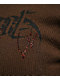 Vitriol Cole Brown Faux Fur Crop Zip Sweater - Thumbnail image 6 of 7