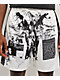 Vitriol Collage Black & White Mesh Shorts - Thumbnail image 3 of 5