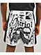 Vitriol Collage Black & White Mesh Shorts - Thumbnail image 4 of 5