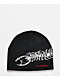 Vitriol Crawl Black & Red Reversible Skully Beanie - Thumbnail image 1 of 3