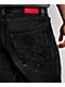 Vitriol Cursed Carnyx Black Wash Loose Fit Jeans - Thumbnail image 4 of 5