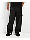 Vitriol Cursed Double Knee Black & Red Canvas Pants - Thumbnail image 1 of 5