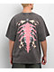 Vitriol Cyber Airbrush Vintage Grey T-Shirt - Thumbnail image 2 of 3