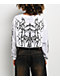 Vitriol Cyber Angst White Long Sleeve Crop T-Shirt - Thumbnail image 2 of 4