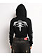 Vitriol Cyber Charm Black Crop Zip Hoodie - Thumbnail image 5 of 7