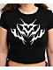 Vitriol Cyber Chrome Black Crop T-Shirt - Thumbnail image 3 of 5