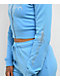 Vitriol Cyber Dragon Blue Crop Zip Hoodie - Thumbnail image 4 of 5