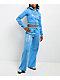 Vitriol Cyber Dragon Blue Wide Leg Sweatpants - Thumbnail image 6 of 7