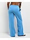 Vitriol Cyber Dragon Blue Wide Leg Sweatpants - Thumbnail image 2 of 7