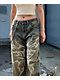 Vitriol Cyberfly Verona Petrol Wash Wide Leg Jeans - Thumbnail image 3 of 12