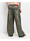 Vitriol Cyberfly Verona Petrol Wash Wide Leg Jeans - Thumbnail image 2 of 12