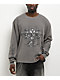 Vitriol DVF Sword Charcoal Grey Thermal Long Sleeve T-Shirt - Thumbnail image 1 of 5