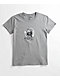 Vitriol Dark Days Grey Crop T-Shirt - Thumbnail image 3 of 3